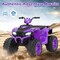 Red 24V Electric Ride-On ATV for Kids with Wireless Connection, 3-8 Years Old